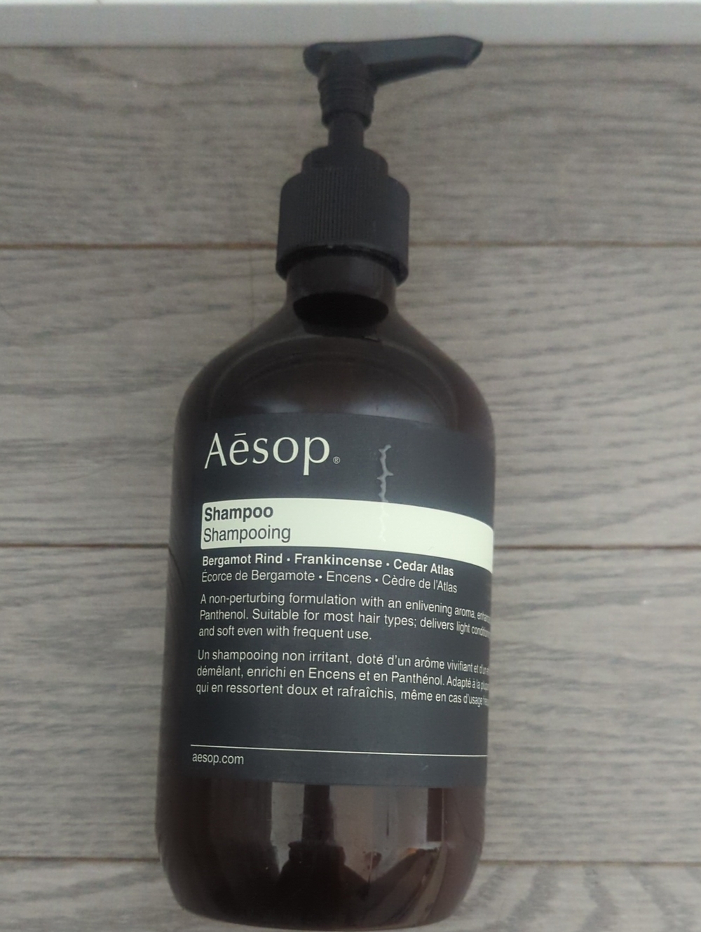 Aesop Empty Shampoo Bottle